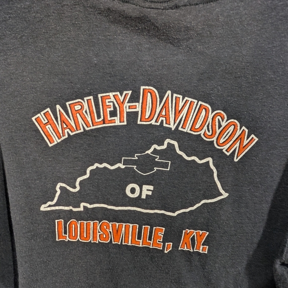 Harley-Davidson Rare Black Tee with Vintage Graphic - Picture 7 of 11